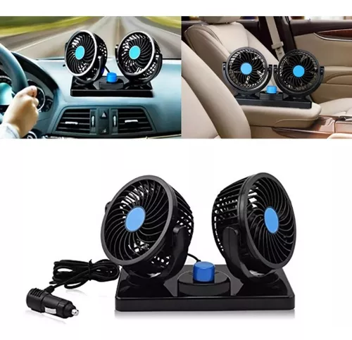 Miniatura 2 de Ventilador 360° Doble para Carro